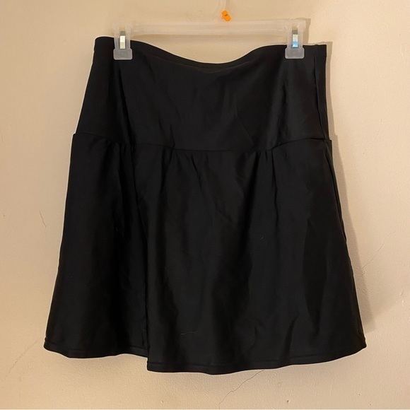 St John’s Bay Swim Suit Two Piece Top Size‎ 16 Bottom Size 14 Black-Turquoise - Picture 8 of 10